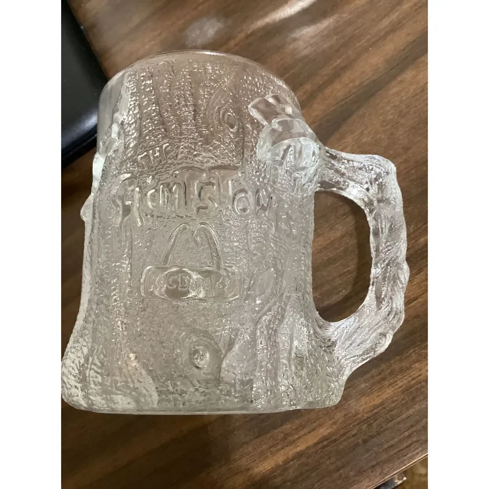 McDonald’s The Flintstones Glass Mugs Vintage Sets